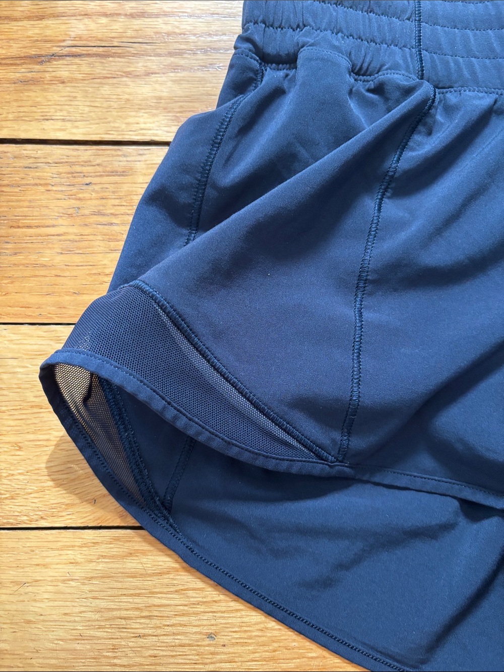 lululemon athletica Navy Blue Athletic Shorts - Picture 2 of 3